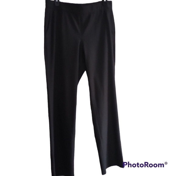 Eileen Fisher Pants - Eileen Fisher Olive Straight Leg Pants M